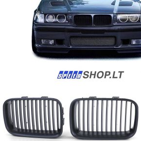 BMW 3 E36 juodos matinės grotelės